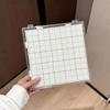 Latch Lid Bead Storage Box Hinged Lid Plastic Craft Organizer  For Perler Beads
