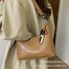 High-end Small Bag Women's 2025 New Autumn and Winter Fashion Versatile Messenger Bag Retro Shoulder Underarm Bag Bucket Bag