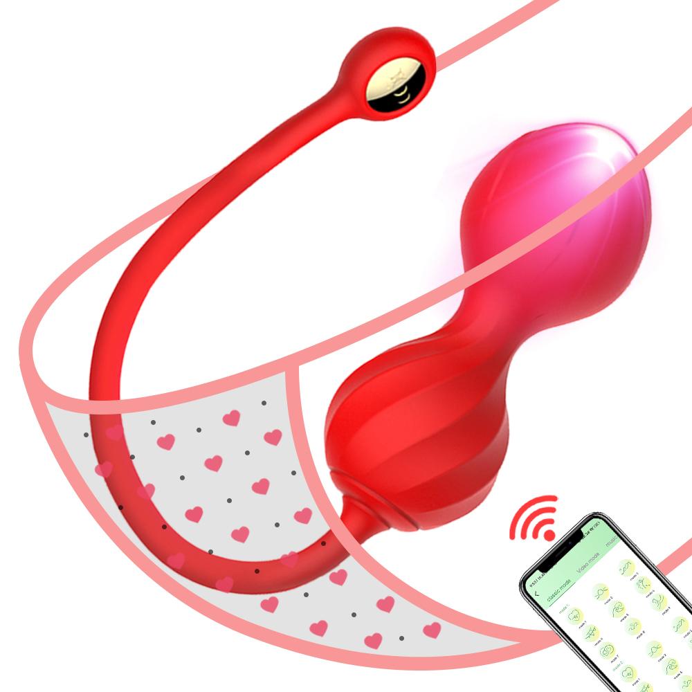 Wireless App Vagina Balls Vibrator for Women Tighten Vagina Muscle Trainer Kegel Ball Egg Intimate Sex Toy
