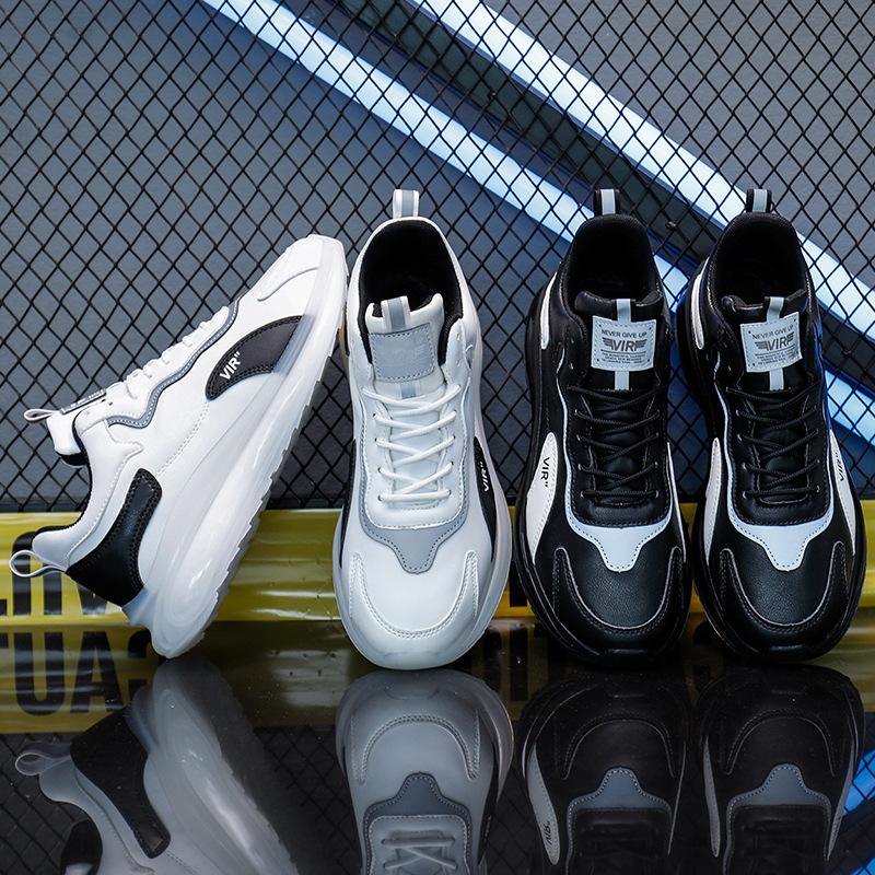 Sneakers men's ultra-light shock-absorbing autumn breathable and lightweight popular running shoes men's sports students men's running shoes