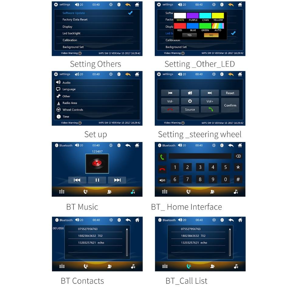 One Din 4,1 Zoll High-Definition-Auto-MP5-Player MP3 Bluetooth Freisprecheinrichtung Rückfahrbild Auto-CD-Modifikation Audio-Player Hifi