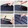 Multifunctional Vehicle Tire Repair set Efficient Flat Tire Fixing set  Tool set 33/58pcs for Roadside Fixes