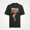 Organic T-Shirt Mens Baki Hanman Yuujirou Son of Ogre Anime Manga Kick Fight- Unisex T-Shirt