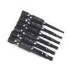 10pcs Hexagonal Bit Set Multi Standard Wear Resistant and Durable Imperial Size Hexagonal Bit S2 Alloy Steel Screwdriver Bit