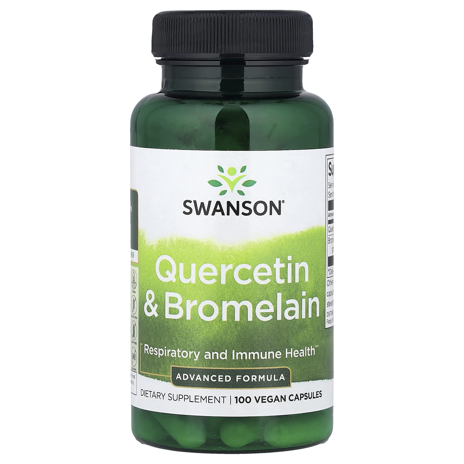

Quercetin & Bromelain, 100 Veggie Caps