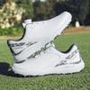 Amazon popular men's and women's outdoor golf shoes rotating buckle casual shoes lightweight breathable travel shoes