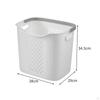 Household Laundry Basket Storage Baskets Toy Bins Organizer, Multifunctional with Handles