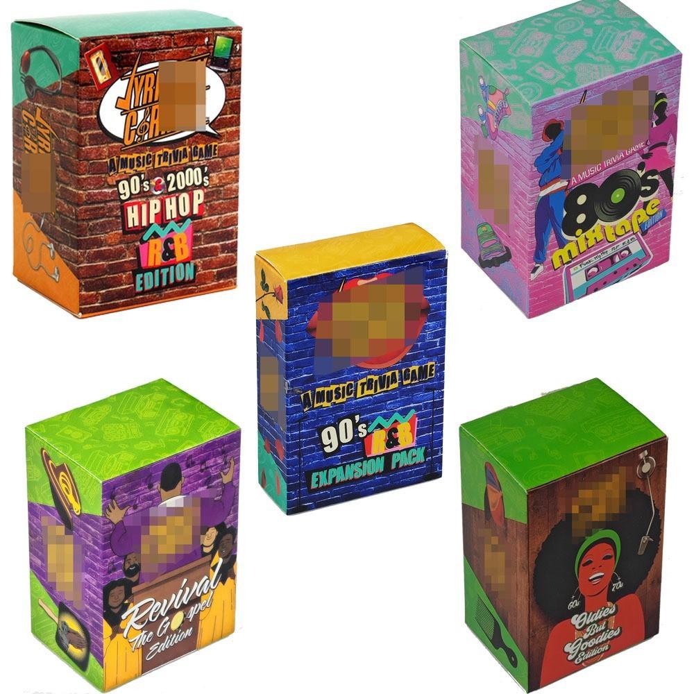 Cartes de Jeu de Fête Lyriquement Correctes avec Défi Paroles Pour Soirée Jeux d'Adultes et Réunions d'Amis