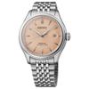 PRESAGE Series 100 Meters Waterproof Automatic Steel Strap 40.2mm Men's Watch Pink Dial SPB467J1