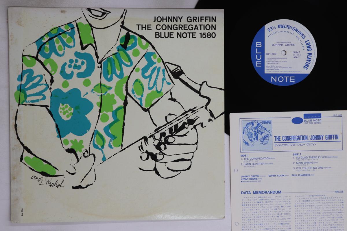 

LP Record JOHNNY GRIFFIN - Congregation BLP1580 BLUE NOTE 1984 Japan Jazz Used
