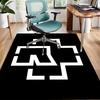 1pc Rammstein2 Design Area Rug - Non-Slip, Soft & Cozy Floor Mat for Living Room, Bedroom, Office - Indoor/Outdoor Decorative Carpet