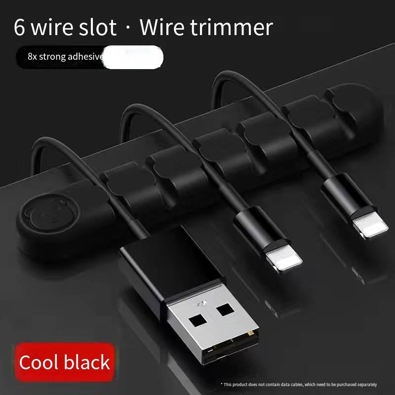 1 Piece Cute Cable Organizers Holder Clips for Desktop Cord Organizers Management Office Home