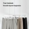 Yalu Men's Ice Silk Business Casual Shorts