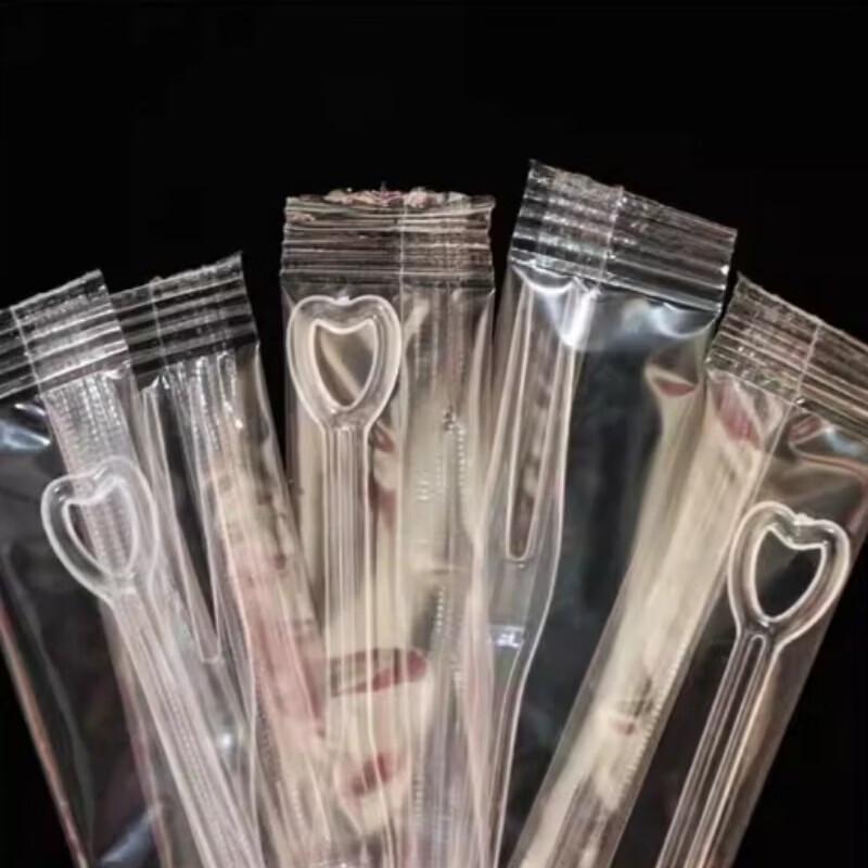 Disposable Plastic Heart-Shaped Forks