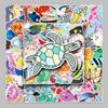 100 Cute Ocean Creatures Cartoon Stickers for DIY Decoration