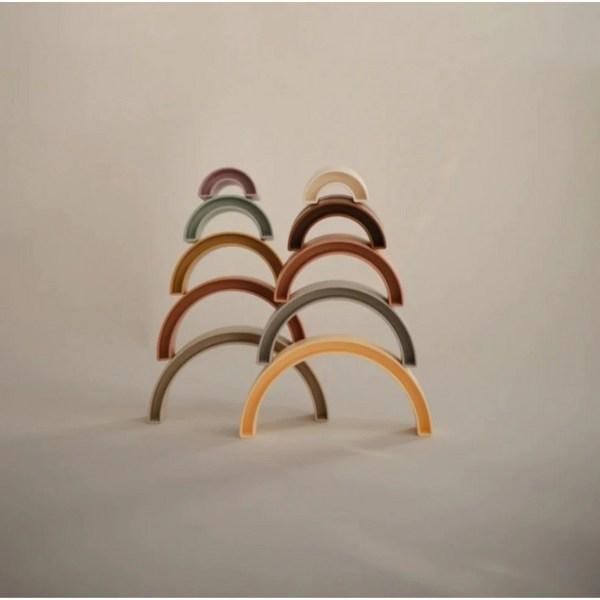 Mush Stacking Rainbow Rainbow Baby Stacking Play, Tropical, Korean baby products