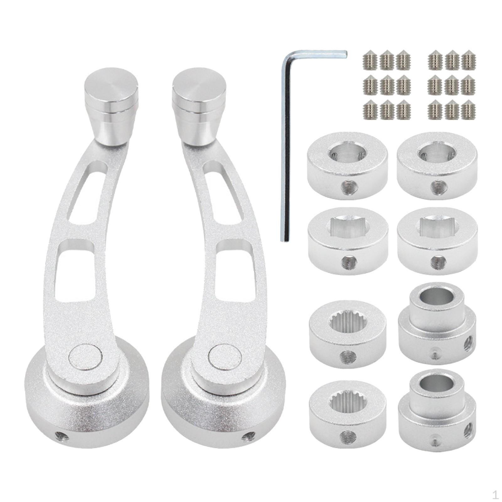 

Оконная кривошипная ручка, намоточное устройство, прочный ручной инструмент, высокопроизводительный салон автомобиля, многоцелевой, универсальный серебряный