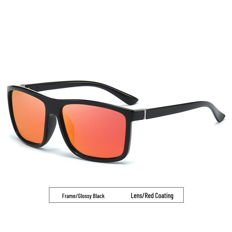 Men's High-End Retro Polarized Sports Sunglasses for Driving, Fishing, and Cycling.