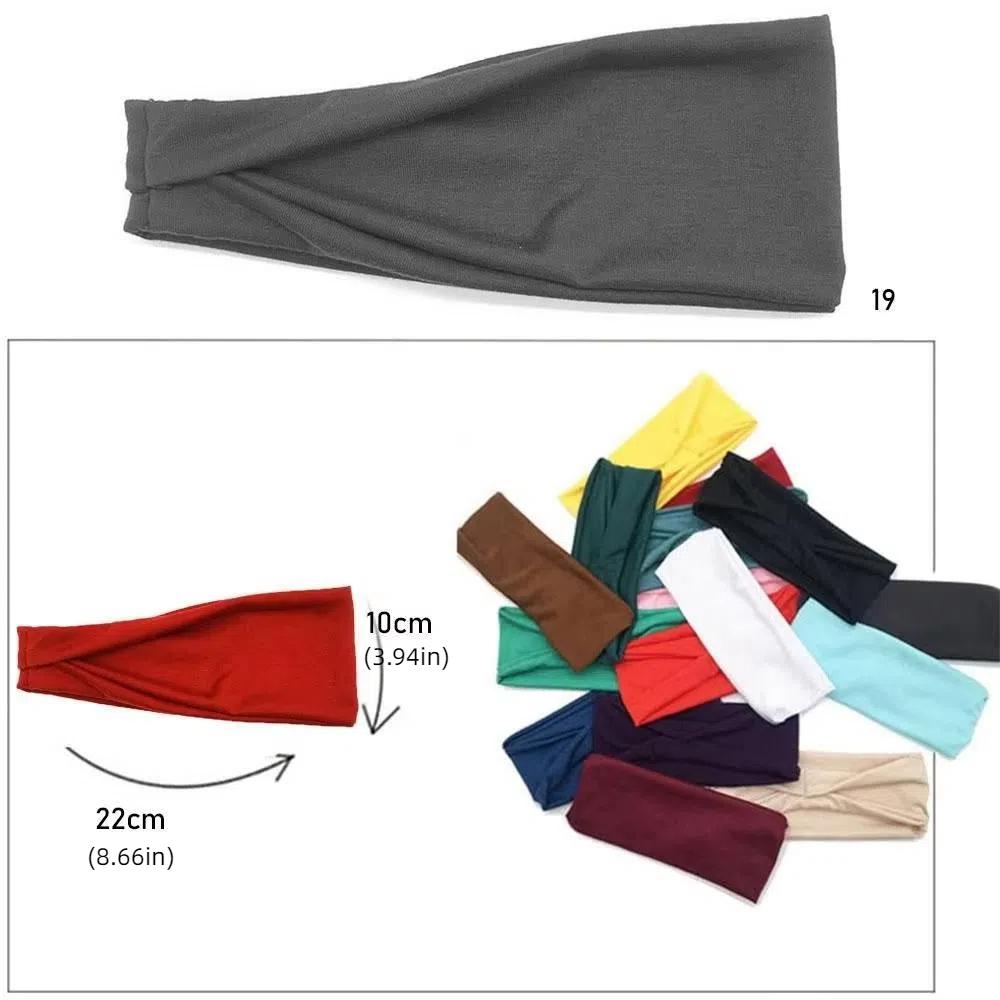 Hair Accessories Hair Band Sweatband Sport Hairband Anti-slip Elastic Bands Yoga Hairband Sweatband