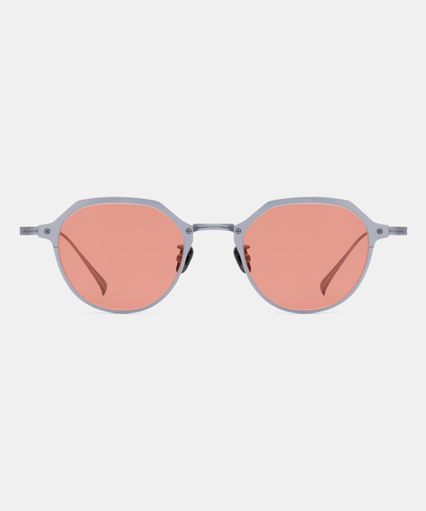 Maeteupeojeu Mp-09 Titanium Red Sunglass Silver