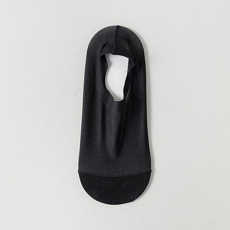 Pánské ponožky Letní Tenká síťovina Prodyšná Protiskluzová Neviditelná Mělká ústa Lodní ponožky Bavlna Podrážka Volný čas Nízké sudové punčochy