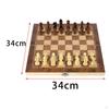 Wooden Chess & Checkers Handcraft Backgammon Pieces outdoor game