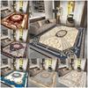 European Style Carpet for Living Room Luxury Decor Home Sofa Area Fluffy Soft Rug Bedroom Cloakroom Non-slip Entrance Door Mat
