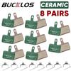 BUCKLOS MTB Ceramic Brake Pad Bicycle for Shimano B01S B03S B05S MT200 SRAM AVID High Heat Dissipation Pads Cycling Accessories