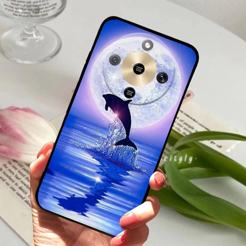 For Honor X9D Phone Case MTN-NX1 Cool Wolf Lion Silicone Back Cover For Honor Magic 8 Lite X 70 HonorX70 HonorX9d Soft TPU Funda