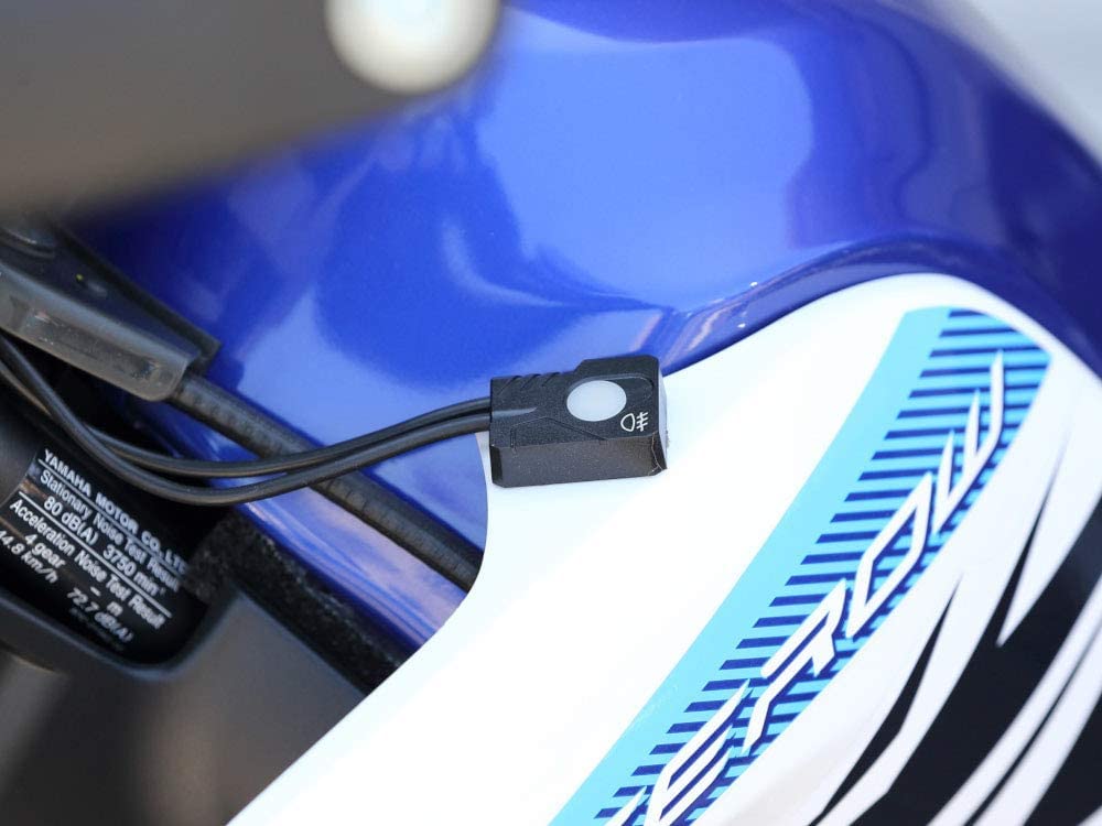 Kijima Motorcycle Parts Fog Lamp LED Auxiliary Lights for Honda Serow Small Kit, 250/S, Type, Waterproof, IP67, 5000-6200K, White, 205-6152