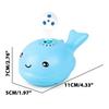 Electric Interactive Cat Electric Ball Toy Simulated Whale Kitten Toy USB Dual Function Fan Pet Toy Portable Pet Toy Supplies