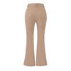 Women's Khaki High-Waisted Micro-Flare Trousers: Slimming & Elegant Trumpet Pants for Autumn/Winter 2025