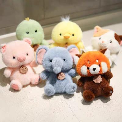 The New Xiangdun Paradise Series Cute Little Animal Table with Doll Plush Toy Video Game Exchange Gifts