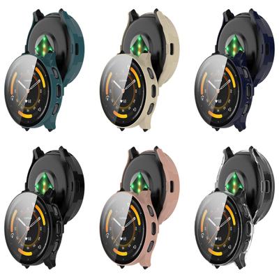 Smart Watch Protective Case for Garmin Venu3S Full Protection High Clarity Anti-Scratch PC Temperted Glass Cover for Garmin Venu 3S