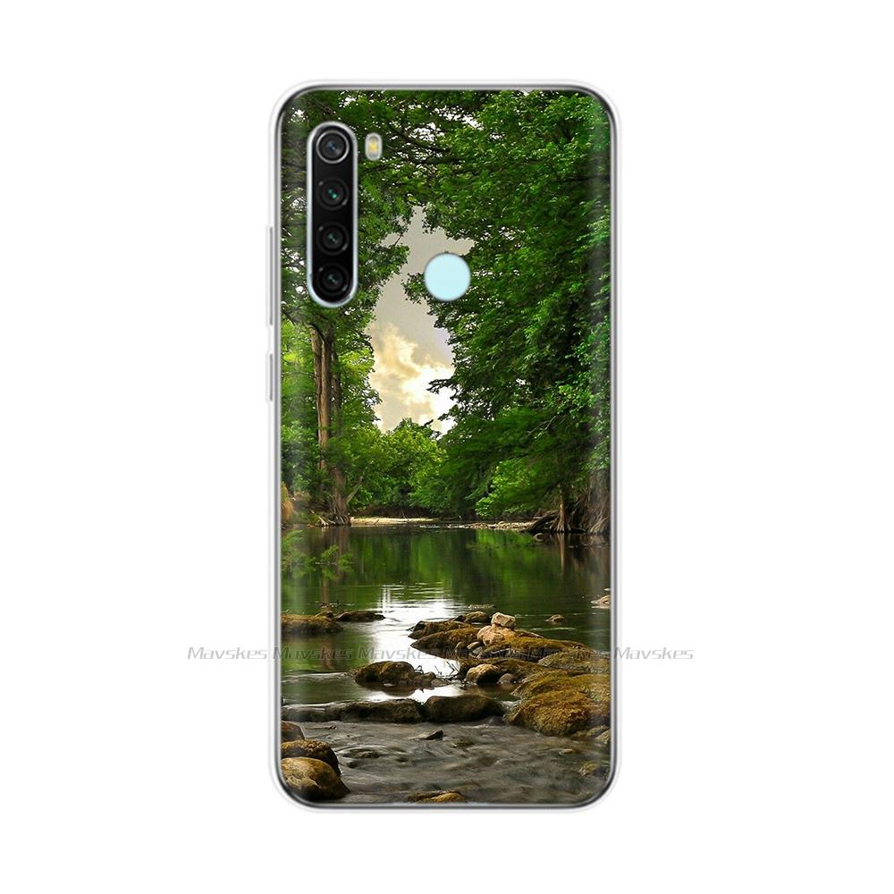 For Xiaomi Redmi Note 8T 8 T Case Silicone Painting Soft TPU for Xiaomi Redmi Note 8 Pro Note8 8T Global Case Cover Fundas Coque