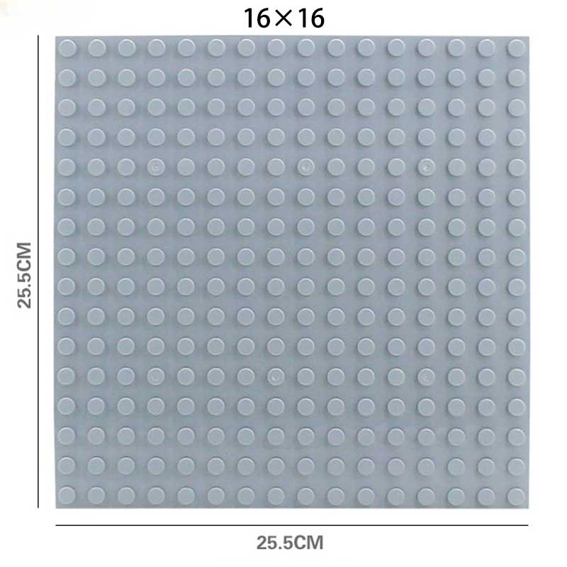 12×12 16×16 Noppen Grundplatten Bausteine Boden Große Steine Grundplatte Kinder DIY Steinplatten Kinderspielzeug Kinderspielzeug Geschenk