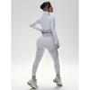 JYL Seamless Quick Dry Long Sleeve Pants Plus Size Yoga Set