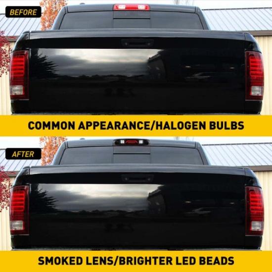 LED Smoked Third 3rd Brake Light Cargo Lamp For 2002-09 DODGE RAM 1500 2500 3500