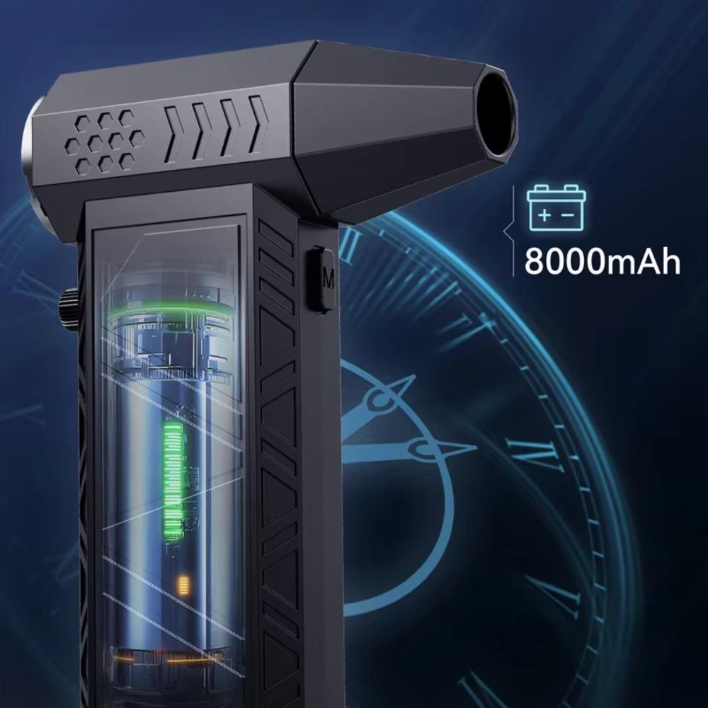 

Type-C Charging Violent Fan 300000RPM Brushless Air Fan New Turbo Jet Fan A