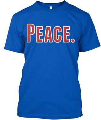 Love Peace T-Shirt Made In the USA Size S To 5XL