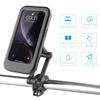 Anti-shake Motorcycle Phone Holder 360° Swivel Waterproof Rearview Mirror Bracket Universal Adjustable Bicycle Phone Stand MTB