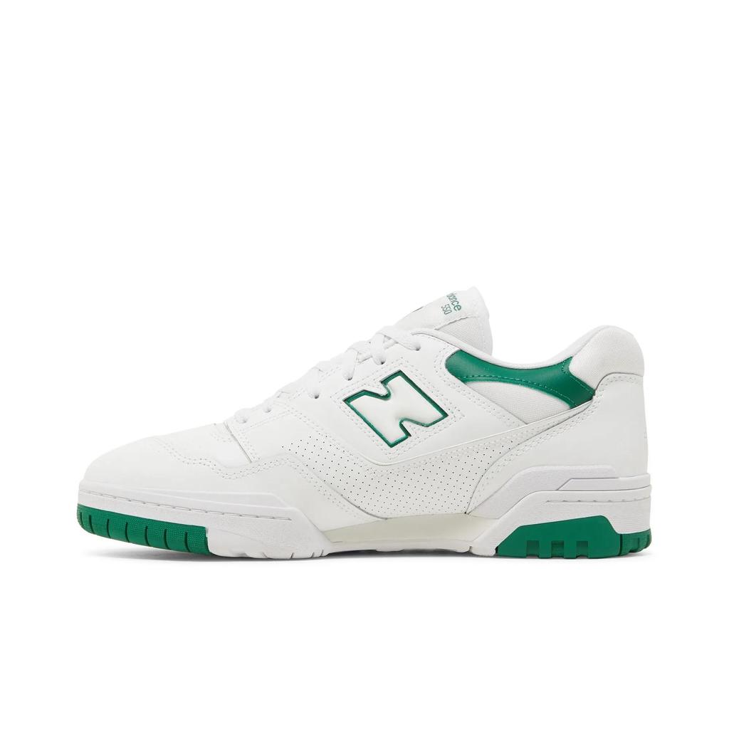 New Balance Men's 550 'White Classic Pine' (Unisex) White / Classic Pine / Summer Vintage Basketball Shoes BB550SWB