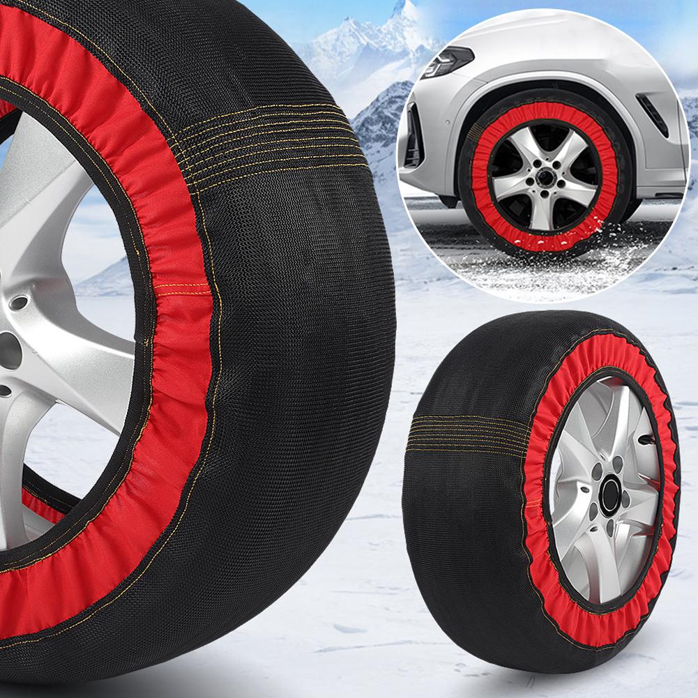 Winter Car Universal Tire Non-slip Sleeve Auto All-inclusive Anti-scratch Wheel Hub Noise Reduction Shock Absorption Snow Socks