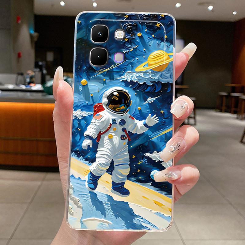 Case For Infinix Note Edge 5G X6887 Phone Case Cute Cat Cartoon Slim Soft Transparent Silicone Cover For Infinix NoteEdge Shell