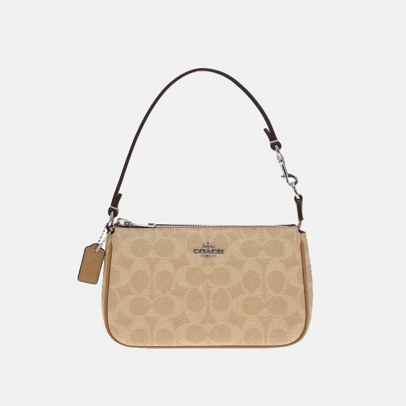 

Сумка на плечо COACH Nolita 19 из канвы с фирменным узором