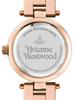 VIVIENNE WESTWOOD Rose Gold Watch VV092CHRS Women's Stainless Steel Case, Quartz Design Style Fit Design
