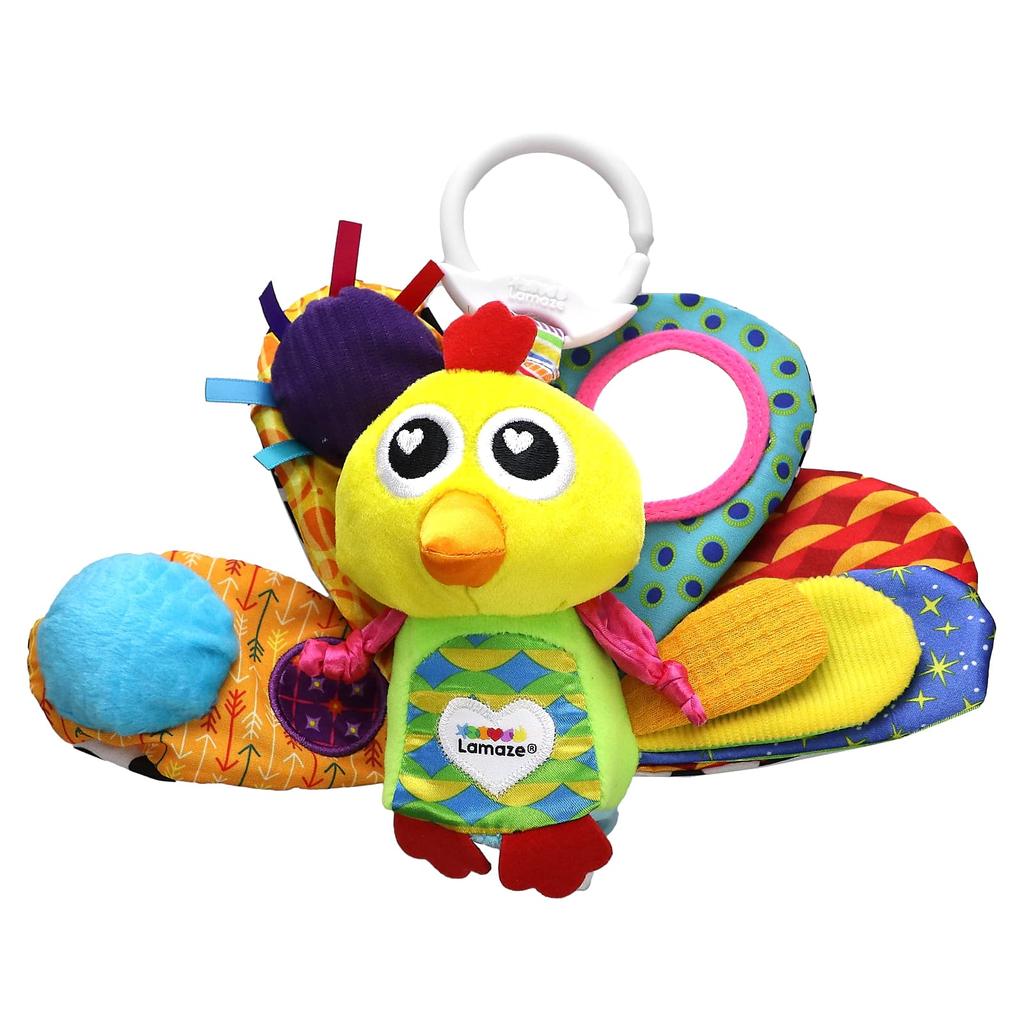 LAMAZE Jacques the Peacock, 0 Months+, 1 Piece