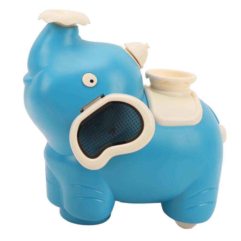 Elephant Blowing Spray Fog Toy with Music Light Tummy Time Interactive Battery Powered Baby Elephant Toy