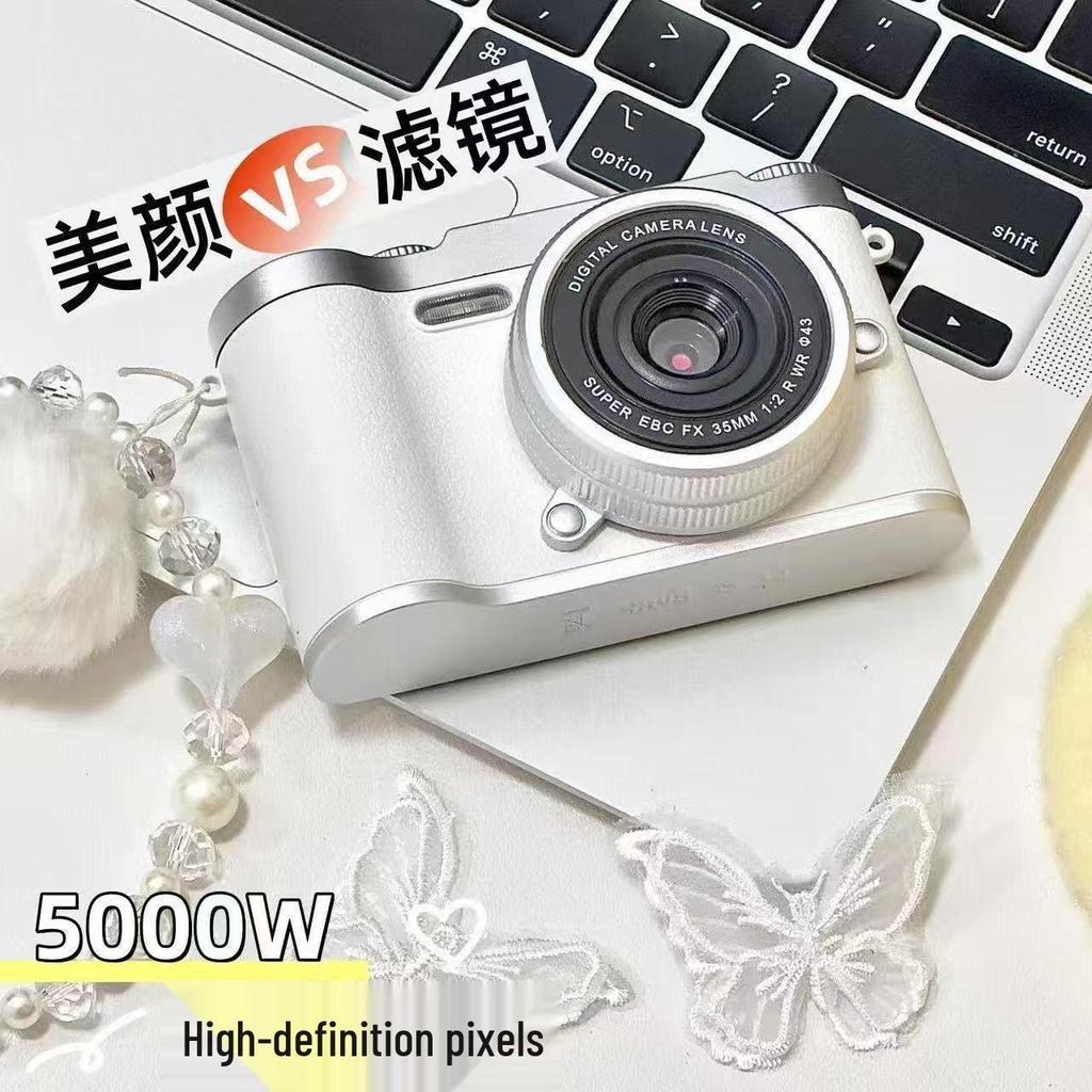 HD-Dual-Lens-CCD-Selfie-Kamera: Tragbares Einsteiger-Geschenk für Influencer und Studenten