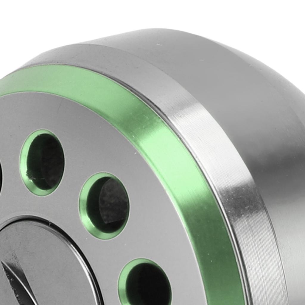 Fishing Reel Power Knob 38mm Aluminum Alloy Fishing Reel Replacement Handle Grip Fit for S A D Baitcasting Reel Modification Green